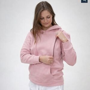 Lila Nikki Nursing Sweatshirt Dusty Rose Small